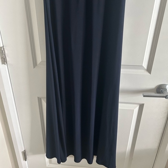 Petra Navy Blue Evening Gown - Picture 6 of 8